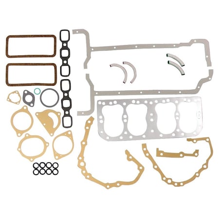 Aftermarket 19391952 Fits Ford Tractors 2N 8N 9N Complete Gasket Set 8N6008M 8N6008M-MTLGSKT